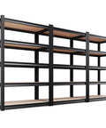 Heavy Duty 5 Tier Garage Shelving Unit Freestanding Steel Rack With Adjustable Shelves 78 Inch High 46 Inch Wide 20 Inch Deep
