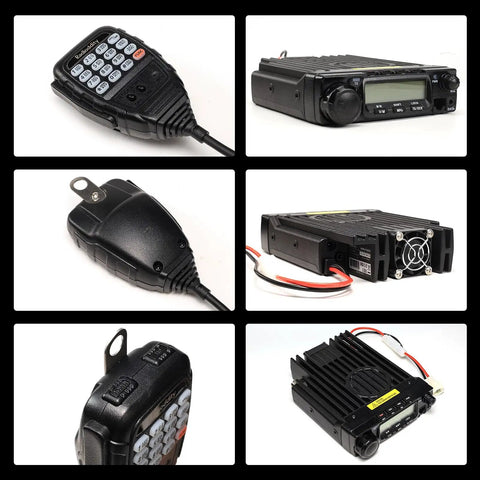 Long-Range 70W VHF Mobile Ham Radio For 144-148MHz With Air Band Bluetooth Noise Reduction Wireless PTT 510 Channels Smart Cooling