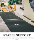 4 Pack Glass Shelf Clamp Brackets Zinc Alloy U Type Clips for 8-10 mm Thick Shelves in workshop setting