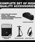 Accessories for Inflatable Hydrofoil Surfboard For Adults With Non Electric Setup And Accessory Pack Light Gray 90L