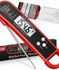 Ultra Fast Instant Read Digital Meat Thermometer For Cooking And Grilling With IP67 Waterproof Build Strong Magnetic Mount