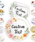 Custom Wedding Stickers And Personalized Labels For Favors With Logo Or Photo Waterproof Vinyl That Really Pops For Birthdays
