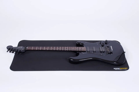 Guitar on Guitar Repair Work Mat Pad For String Changes And Setup, Large 36 Inch By 17 Inch Work Surface, Anti Slip TPE Material