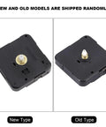 New and old models of Quartz Clock Mechanism Kit With Hands And Motor For Easy Wall Clock Repair shown side by side