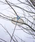 Disc Golf Retriever Pole With Telescoping Grabber Hook for easy disc recovery from trees or water 16 foot reach no wet feet