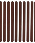Brown 10-pack Plastic Drawer Slides Quiet Smooth Cabinet Runners Replacement Kit For Home Kitchen Furniture Durable Tracks
