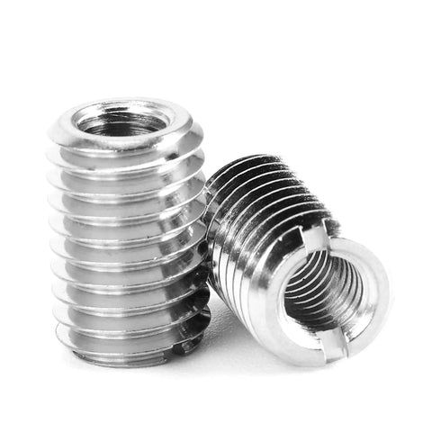 Insert Nut Thread Repair Kit With 10 Pieces For M6 x 1 0 Female And M10 x 1 5 Male Threads In 303 Stainless Steel Lightweight Durable Wear Resistant Quick Fix For Damaged Thread Holes Ideal For Auto And Metalworking