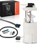 Heavy Duty High Flow Electric Fuel Pump Module Assembly With Pressure Sensor For Saturn L100 L200 L300 LW200, includes wiring and fittings.