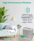 Replacement Air Purifier Filter Compatible With Whirlpool AP450 AP45030HO And AP510 Models by sofa and plants