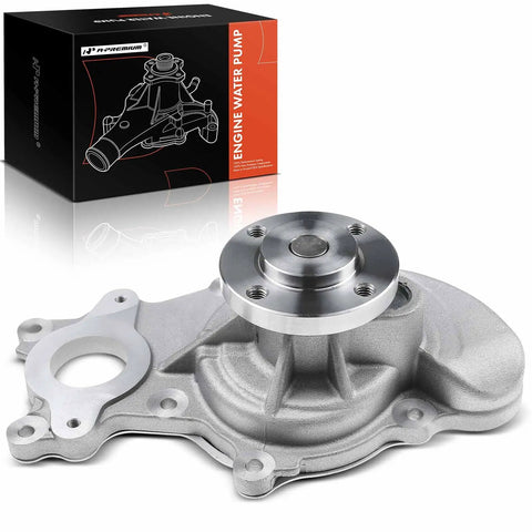 Engine Water Pump With Gasket Replacement For Ford F-150 2011-2016 Expedition 2015-2017 showing 4-bolt pulley flange model