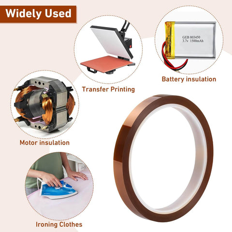 Illustration showing uses of 4 Pack PTFE Teflon Sheets For Heat Press 16x20 Nonstick Transfer Sheets With 3 Rolls Heat Tape Set For Sublimation