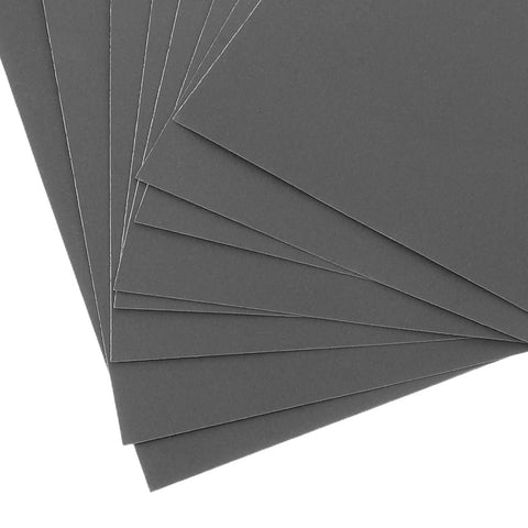 Fretboard Protector Guard Kit For Guitar And Bass Frets With Smooth Fret Ends Reusable Fingerboard Shield Polishing Sandpaper Set To Eliminate Sharp Edges And Boost Playability, black sandpaper sheets