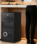 5.6 Cu Ft Large Drop Safe Box For Biz With Quick Drop Slot Anti Theft Money Safe Digital Keypad Spare Key in office setting