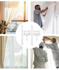 Top Shelf Vertical Blind Carrier Replacement Parts With Stem Upgrades Window Treatment installers demonstrating easy installation.