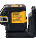 Pro Grade Green Cross Line Laser Level Kit With 5 Spot Laser USB Rechargeable Remote Control Self Leveling Adjustable Brightness Includes USB Cable Bracket And Tripod Compatibility 150 Ft Range, DEWALT laser level on bracket