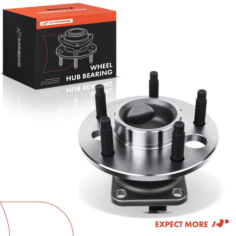 Rear Wheel Hub Bearing Assembly with ABS, 5-Lug Rear Left/Right Fits Buick Cadillac Chevrolet Pontiac 1991-2011 Models