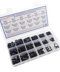 720 Piece Metric Nylon Phillips Pan Head Screws Hex Nuts Flat Washers Assortment Kit M2 Through M6 For DIY Projects