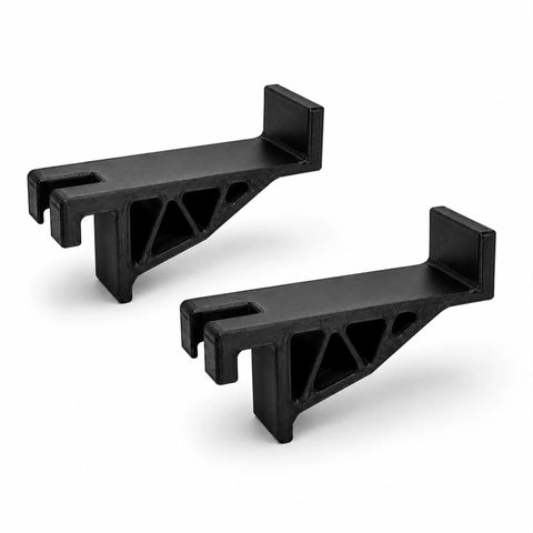 Keep The Pup Squad Chill As The Summer Temps Rise Using This Trusty 2 Pack Fan Mounting Clip That Secures Battery Operated Blowers Firmly Inside Any Standard Dog Crate Or Pet Enclosure Setup. Black plastic fan mounting clips for dog crates.