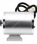 Electric Brushless DC Motor Kit 48V 2000W with controller display for go karts, motorcycles, and scooters, side view