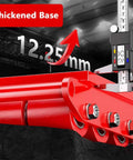 Measurement of thickened base on Heavy Duty Steel Machinery Skate Dollies For Room Redo Moves With 360 Swivel Non Slip Casters To Glide Heavy Appliances Smoothly.