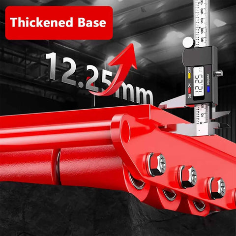 Measurement of thickened base on Heavy Duty Steel Machinery Skate Dollies For Room Redo Moves With 360 Swivel Non Slip Casters To Glide Heavy Appliances Smoothly.