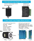 57mm Closed-Loop and Opened-Loop Nema23 Stepper Motors with Drives for high precision applications.