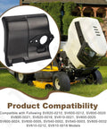 Heat Deflector Kit For Kohler Cub Cadet Mower Engines SV470 SV620 SV540 LTX 1040 closeup and mower in background