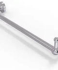 Sag Harbor 24 Inch Towel Bar With Integrated Hooks In Polished Chrome Built Tough With Solid Brass Concealed Mounting Space Saving Design