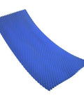 Blue Tank Mesh Cover Protective Sleeve For Dive Cylinders, Universal Fit With Custom Length Trim, Scratch Prevention