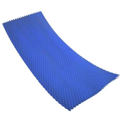 Blue Tank Mesh Cover Protective Sleeve For Dive Cylinders, Universal Fit With Custom Length Trim, Scratch Prevention