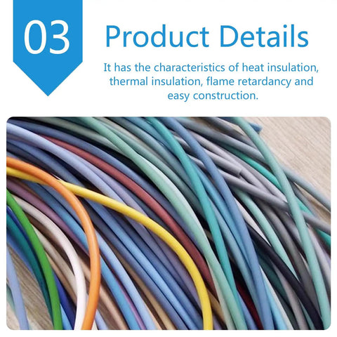 Premium 100M Black PVC Welding Rods For Flawless Sports Floors And PU Repairs, colorful plastic wires shown in various colors.