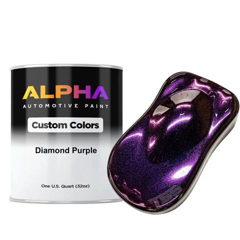 Premium Diamond Purple Basecoat Automotive Paint Gallon With Slow Reducer Ready To Spray On Cars And Trucks Creates A Wicked Metallic Sheen