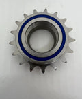 17T High Engagement Freewheel For Mountain And BMX Bikes 1.375 By 24TPI Threads 18.4mm Wide Body Built Tough For Crisp Engagement