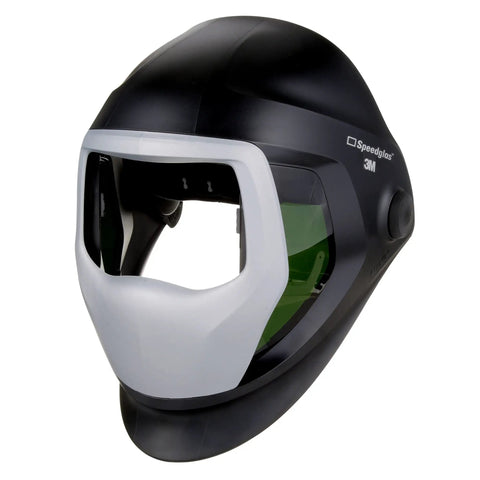 Speedglas 9100 Welding Helmet Replacement Part With Side Windows Headband And Silver Front Panel No ADF Durable Shell