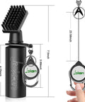 Must Have All In One Golf Club Brush Cleaner With Retainer Clip And Squeeze Water Bottle 7.5 Inch Reach Holds 4 Ounces Leakproof