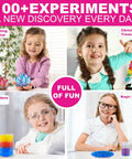 Girls Science Kit For Kids Ages 4 8 6 8 8 10 With 100 Plus Fun Educational Experiments, Hands On STEM Projects And Science Toys