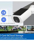 5MP 4G Solar Outdoor Security Camera Featuring Sharp Human Detection And Always On Deck Color Night Vision For Dependable All Day Remote Monitoring Plus Instant Alerts Straight To Your Phone with solar panel and cloud storage options