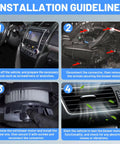 Installation steps for Front Hvac Heater Blower Motor Brushless Design Fits Chevy Cruze Volt Bolt Gmc Acadia Buick Enclave Cadillac X T Five Straight Fire Under Hood.