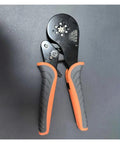 Top Tier Hexagonal Ferrule Crimping Tool Kit For Heavy Duty Jobs With 1200pcs Insulated Wire Ferrules And Terminals Compatible For 28-5 AWG Cables Making Your Electrical Projects Go Faster And Much Smoother Every Time You Need Them., black and orange hex crimping tool for 28-5 AWG ferrules