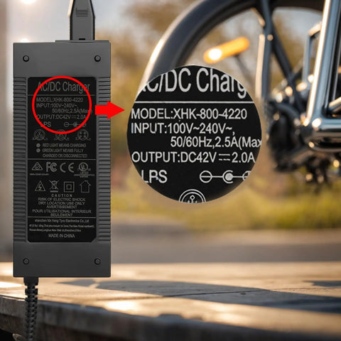 UL Certified 42V 2A Electric Scooter Charger For 36V Lithium Batteries Compatible With Gotrax Jetson Razor Segway Swagtron Bird And More Includes 5.5mm By 2.1mm And 2.5mm DC Connectors For E Scooters And E Bikes