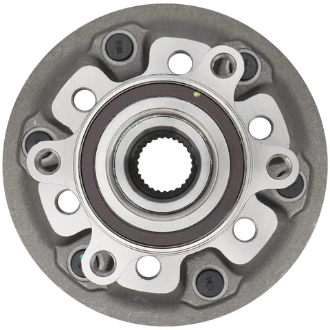 4x4 Ready Front Wheel Hub And Bearing Assembly For Chevrolet Colorado And GMC Canyon 2009-2012 With ABS, 6-Lug, top view