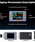 Digital Battery Monitor And Multimeter For RVs And Solar Setups Reads 8 To 100V And 0.05 To 100A 2.4 Inch Color LCD Display details
