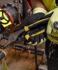 Adjustable Jaw Pump Pliers 10 Inch With Quick Adjust Rivet For One Hand Use gripping pipe in industrial setting
