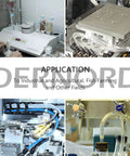 Collage of industrial applications using Clear PVC Tubing One Quarter Inch ID Three Eighth Inch OD Ten Feet Food Grade Flexible Vinyl Hose