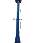 Built Tough AC Power Jib Crane With 1500 Lb Capacity And 66 Inch Telescoping Boom, 360 Swivel, Powered Cable Winch, side view.