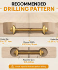 Heavy Duty M8 100mm Countertop Connector Bolts Set With Half Moon Washers And Nuts For Wood To Wood Joints No Wobble Draw Bolt