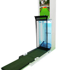Indoor Home Golf Simulator White For At Home Practice With Realistic Swing Analysis And Immersive Golf Simulation Easy Setup