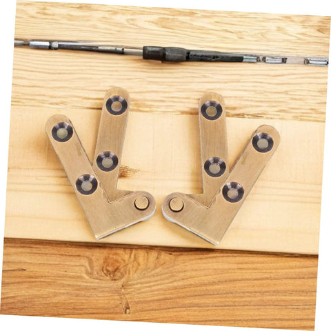 Heavy Duty Brass Pivot Hinge For Wood Doors With Silent Operation And Hidden Bookcase Door Hardware For Invisible Cabinet Hinges In Home And Office 2 Pack Galpada
