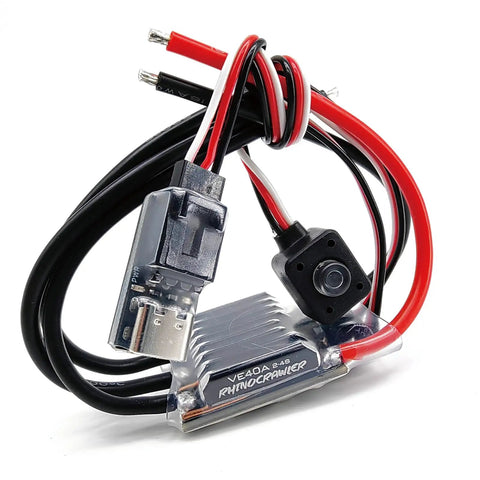AM32 40A Crawler ESC With 5.2 To 8.2V BEC For Traxxas Axial MOA Racers and Pro Shafty Comp Crawlers, sinewave startup visible