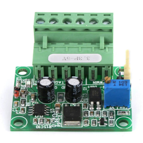 Analog Voltage To PWM Converter For 3.3V Signals Converts PWM 0-100 Percent To 0-5V Output, compact digital PLC module